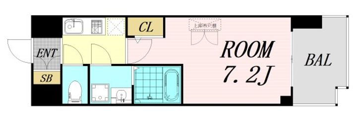 セレニテ本町東リアンの間取り