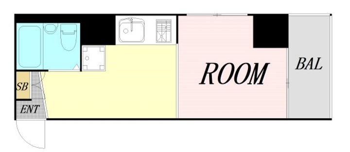 R-CUBE新大阪の間取り