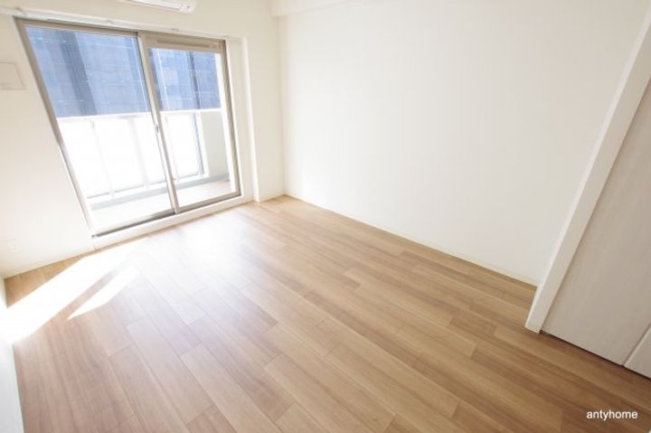 ディームス江坂の寝室