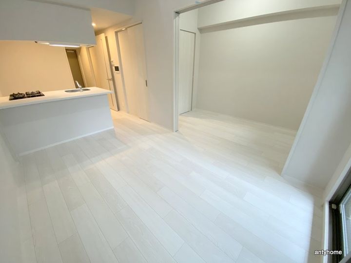 大阪府大阪市福島区鷺洲3丁目(マンション)の賃貸物件の居間