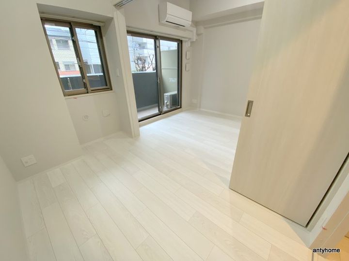 リヴェント福島の寝室