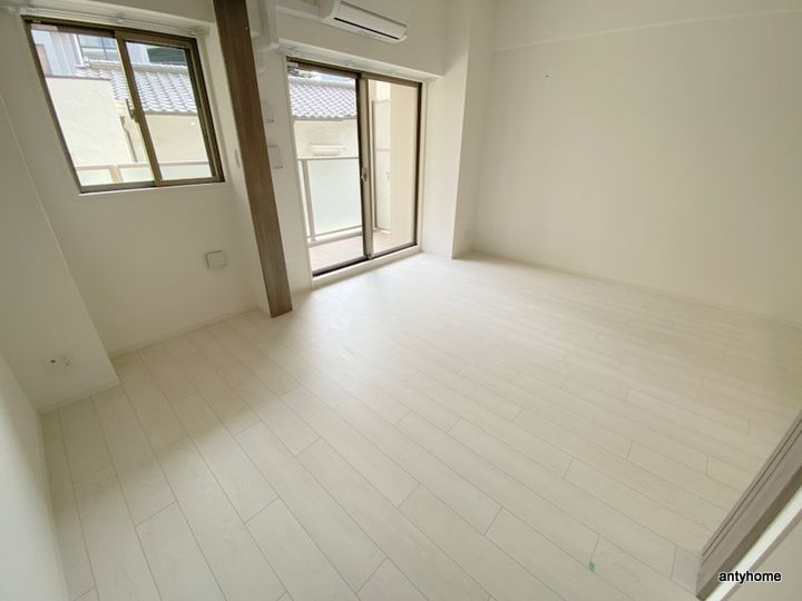 リヴェント福島野田の寝室