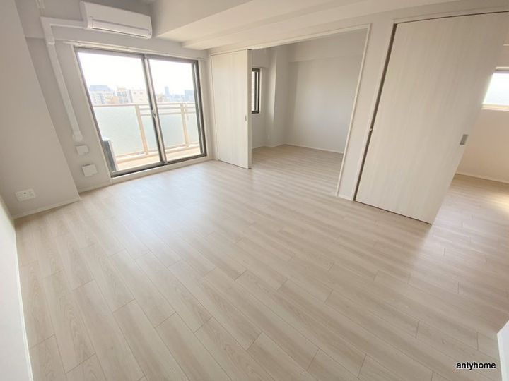 大阪府大阪市福島区吉野1丁目(マンション)の賃貸物件の居間
