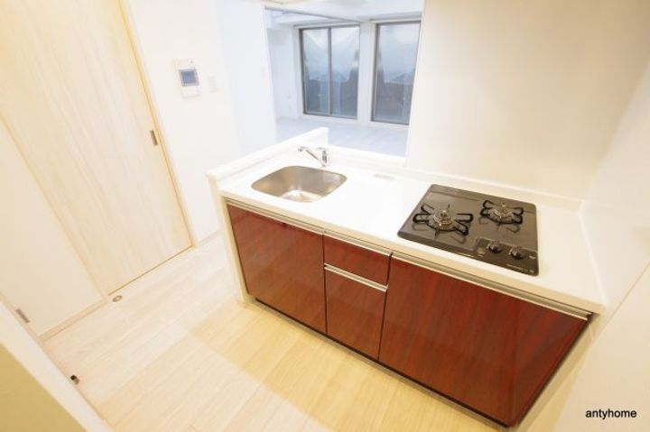 大阪府大阪市淀川区宮原1丁目(マンション)の賃貸物件のキッチン