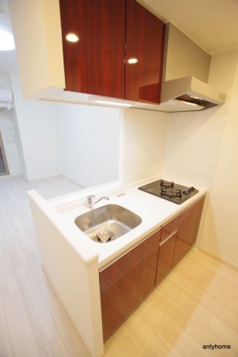 大阪府大阪市淀川区宮原1丁目(マンション)の賃貸物件のキッチン