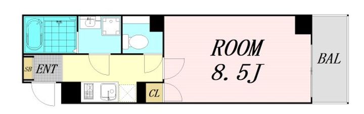 UresidenceUESHIOの間取り