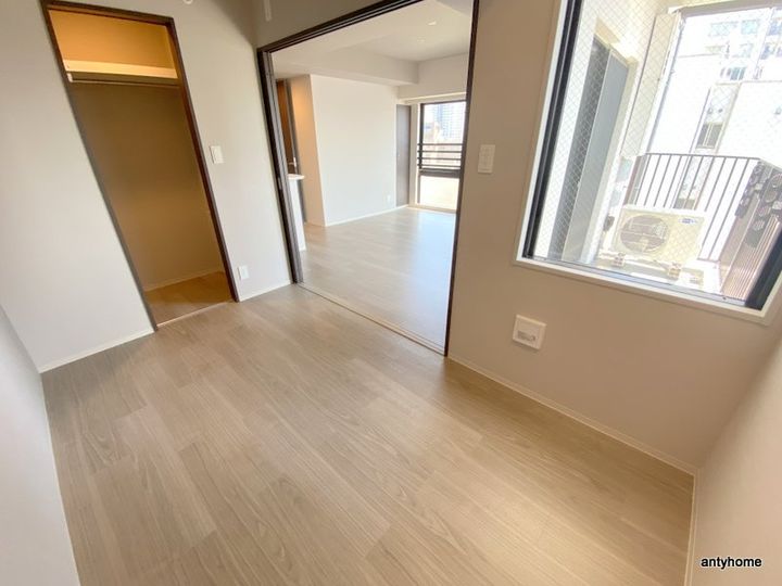 Dimora靭公園の寝室