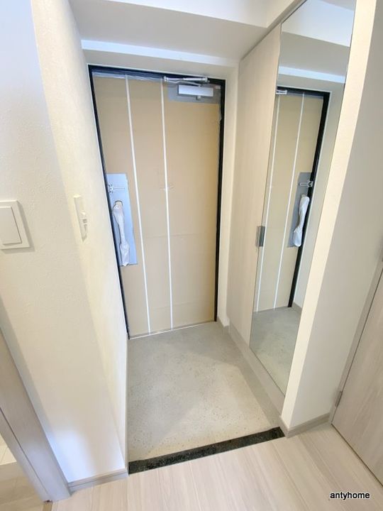 大阪府大阪市西淀川区柏里3丁目(マンション)の賃貸物件の玄関