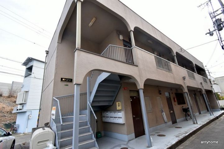 柳ハイツの外観