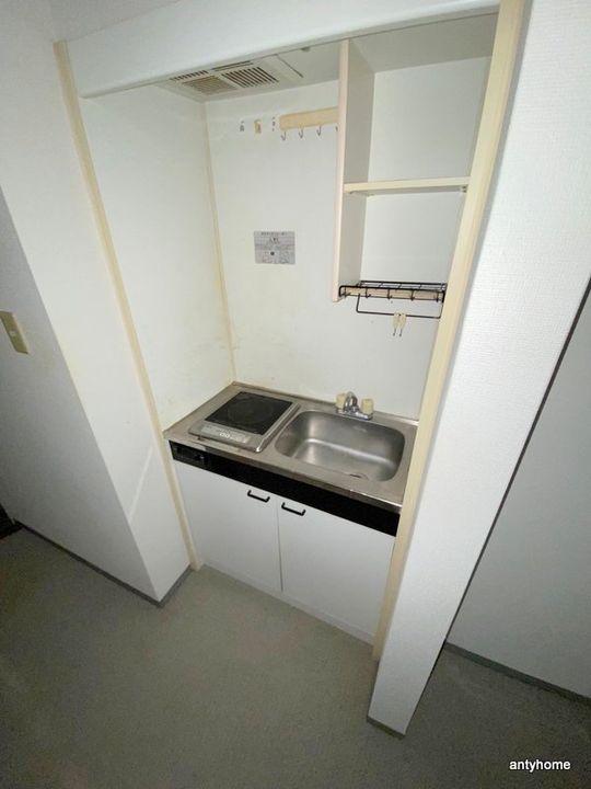 大阪府大阪市中央区上町1丁目(マンション)の賃貸物件のキッチン