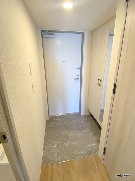アーバネックス新町Ⅱの玄関