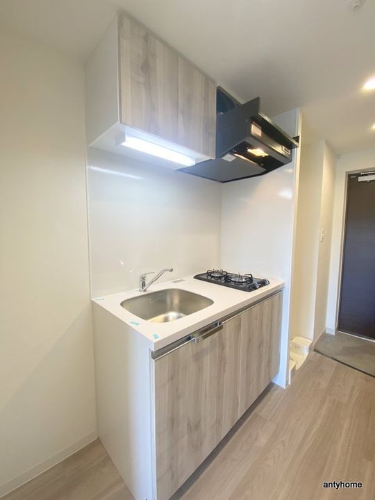 プレサンスOSAKA東成中本ハーヴィルのキッチン