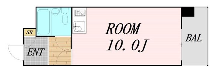 大阪府吹田市川園町(マンション)の賃貸物件の間取り