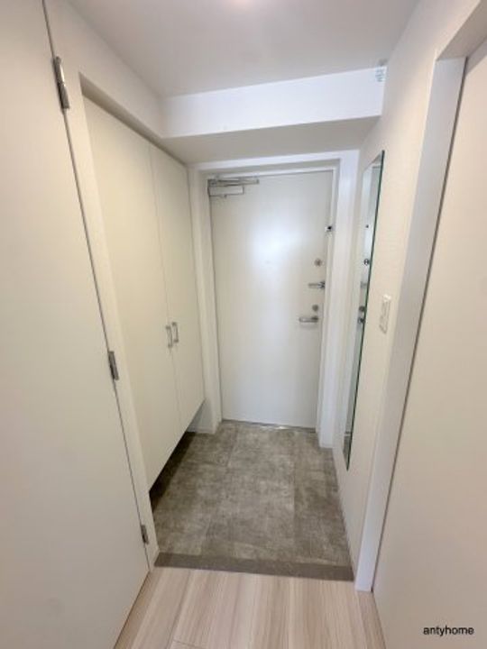 セレニテ難波ミラク壱番館の玄関