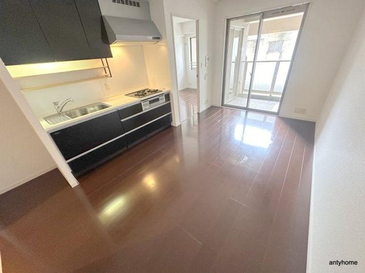 大阪府大阪市中央区農人橋2丁目(マンション)の賃貸物件の居間