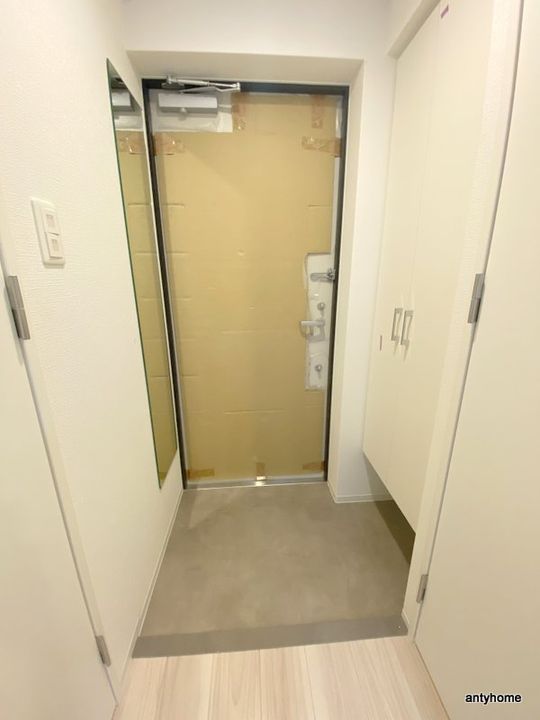 セレニテ阿波座ミラクの玄関