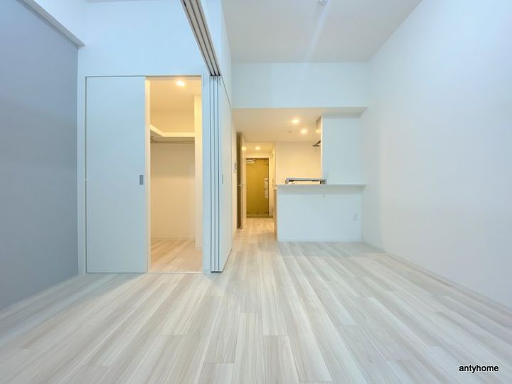 セレニテ阿波座ミラクの居間
