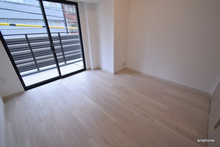 ジオエント新町の寝室