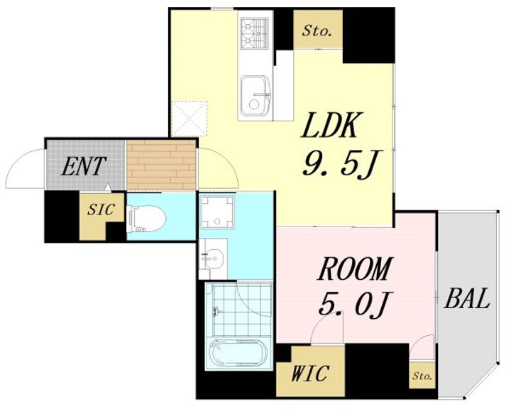 La CASA 上汐の間取り