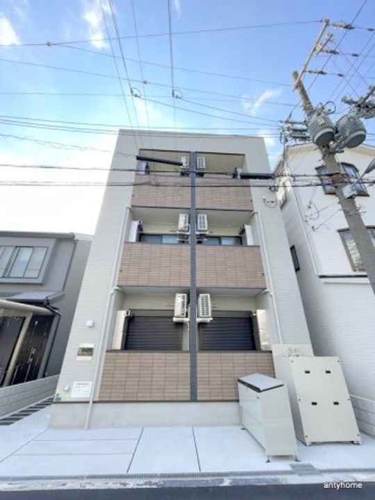 大阪府大阪市城東区諏訪4丁目(アパート)の賃貸物件の外観