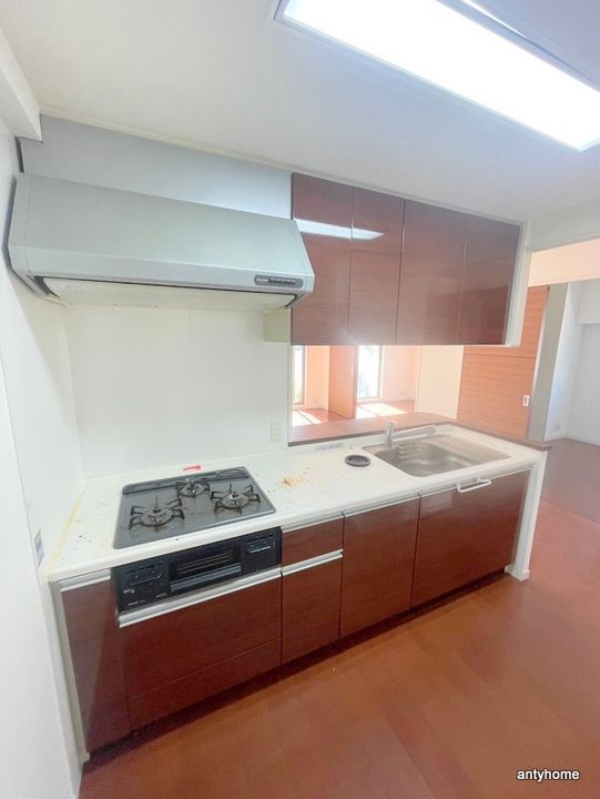 大阪府大阪市中央区日本橋2丁目(マンション)の賃貸物件のキッチン