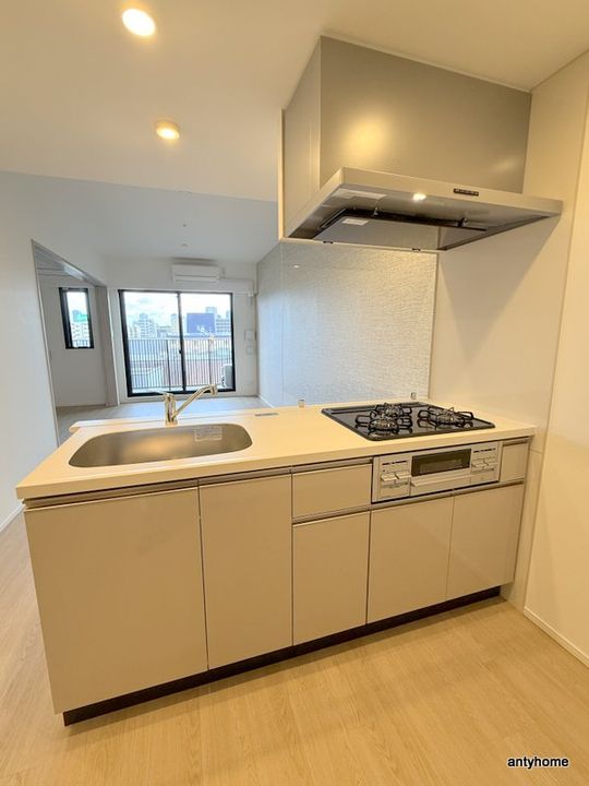 大阪府大阪市淀川区木川東4丁目(マンション)の賃貸物件のキッチン