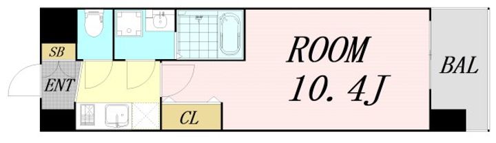 THE MUSIC COURTの間取り