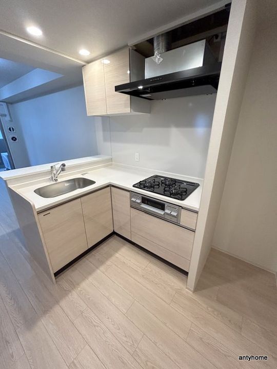 大阪府大阪市淀川区宮原1丁目(マンション)の賃貸物件のキッチン