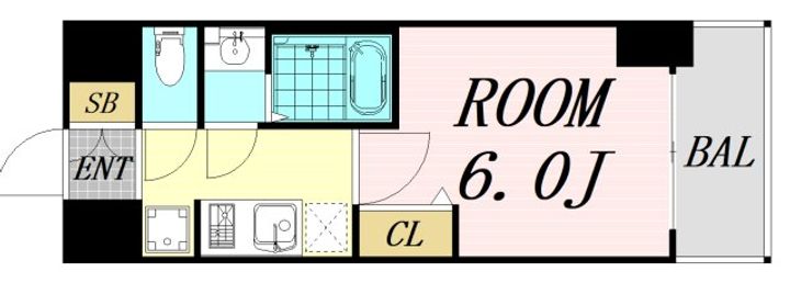 ファステート難波ヴィラントの間取り
