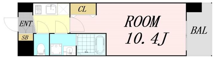 THE MUSIC COURTの間取り