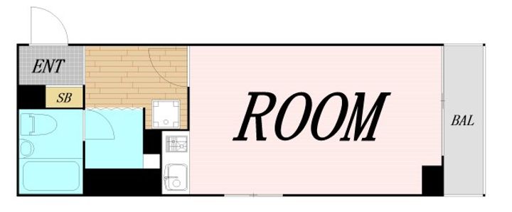 エルデ大手前の間取り