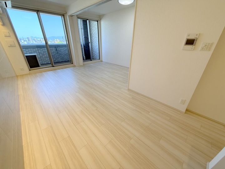 プレジオ帝塚山の居間