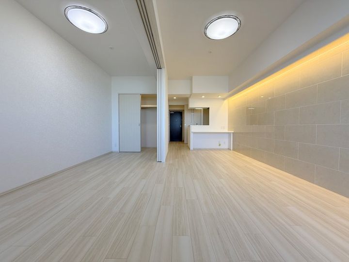 プレジオ帝塚山の居間