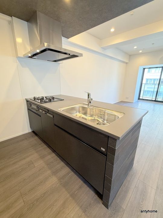 大阪府大阪市中央区北新町(マンション)の賃貸物件のキッチン