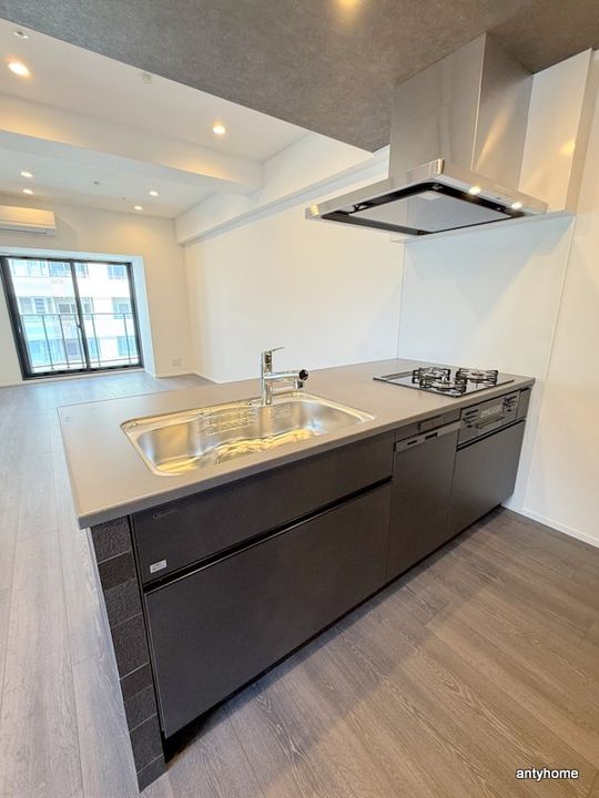 大阪府大阪市中央区北新町(マンション)の賃貸物件のキッチン