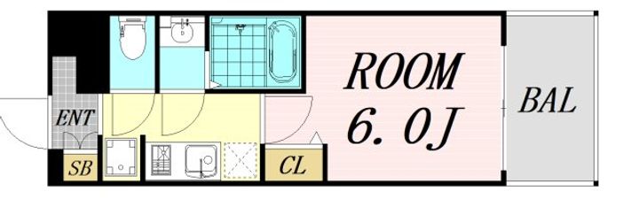 プレサンス緑橋ソレアスの間取り