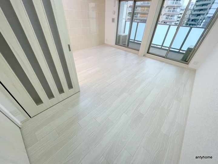 ディームス福島の寝室