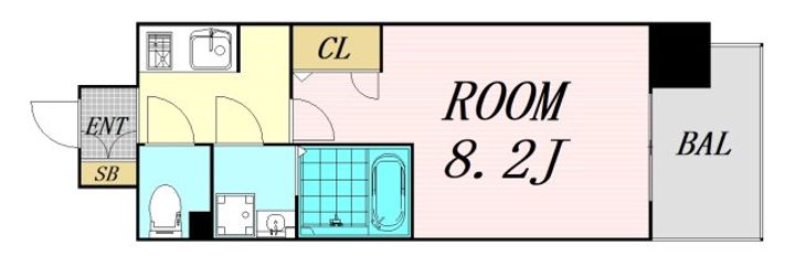 アーデン谷町の間取り