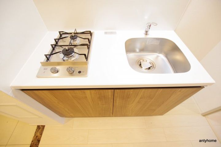 レジュールアッシュ桜宮リバーコートのキッチン