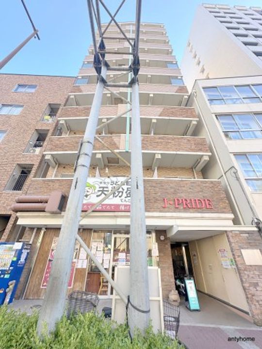 ジェイプライド難波南の外観