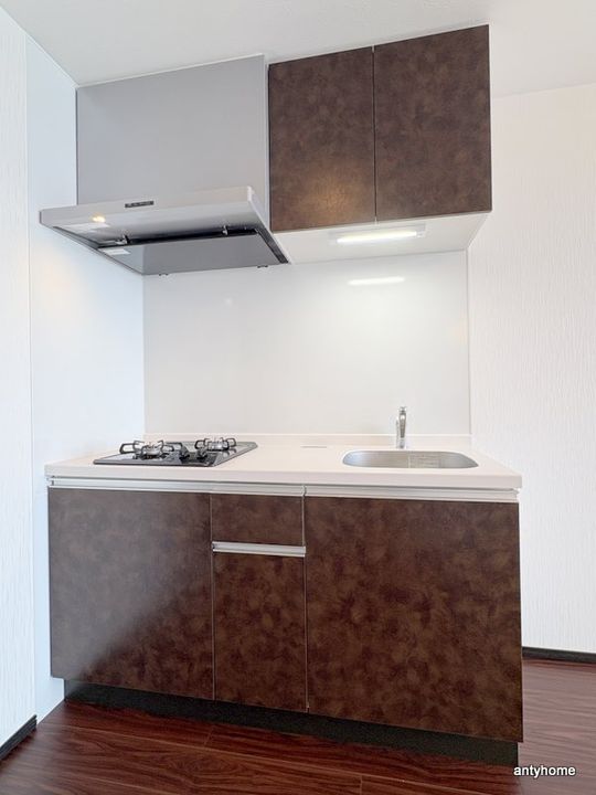 大阪府東大阪市高井田元町2丁目(マンション)の賃貸物件のキッチン