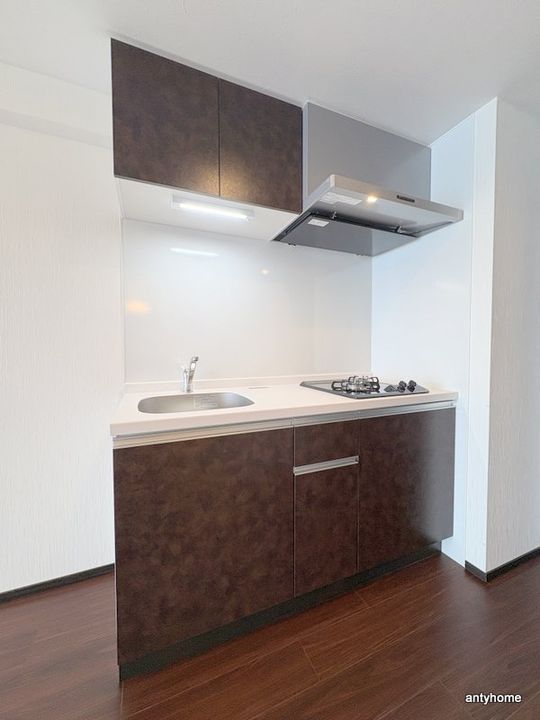 大阪府東大阪市高井田元町2丁目(マンション)の賃貸物件のキッチン