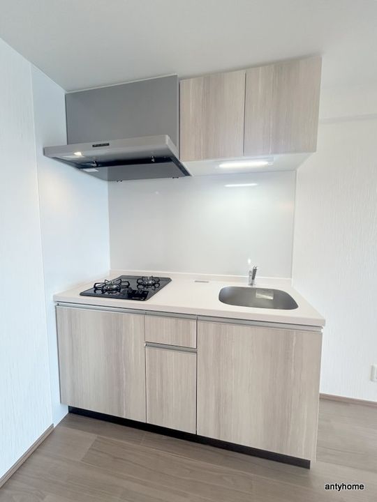大阪府東大阪市高井田元町2丁目(マンション)の賃貸物件のキッチン