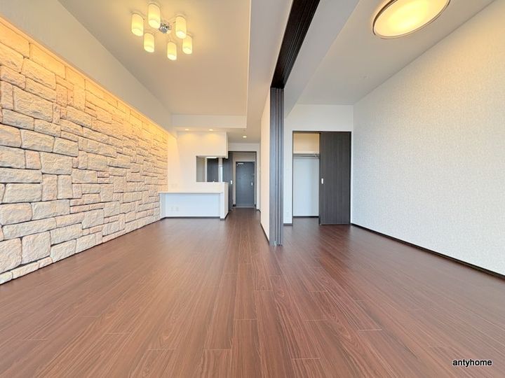 大阪府東大阪市高井田元町2丁目(マンション)の賃貸物件の居間