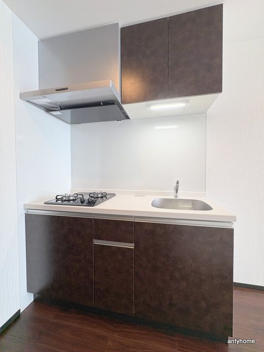 大阪府東大阪市高井田元町2丁目(マンション)の賃貸物件のキッチン