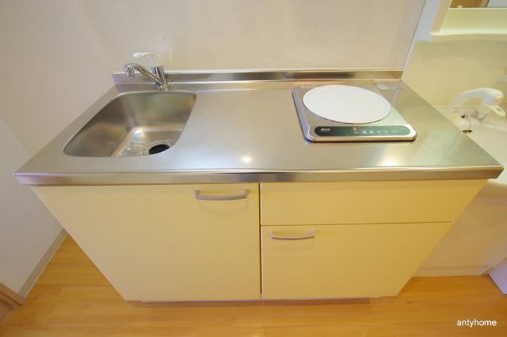 大阪府大阪市淀川区十三元今里1丁目(マンション)の賃貸物件のキッチン