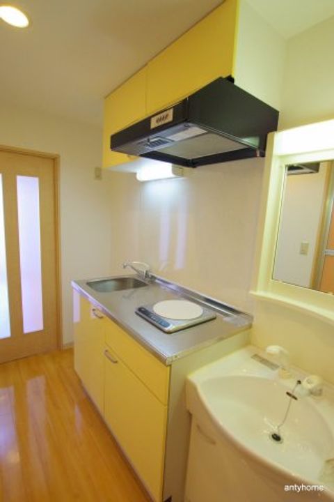 大阪府大阪市淀川区十三元今里1丁目(マンション)の賃貸物件のキッチン