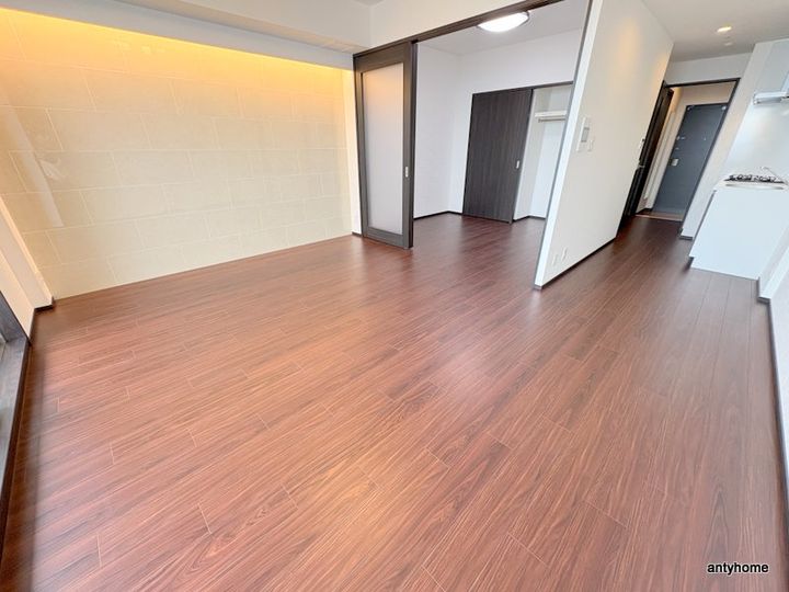 大阪府東大阪市高井田元町2丁目(マンション)の賃貸物件の居間