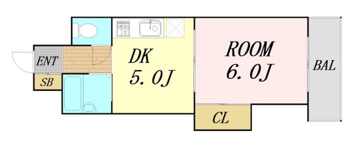 上新庄グランドハイツ北の間取り