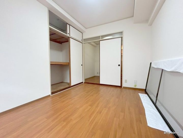 上新庄グランドハイツ北の寝室